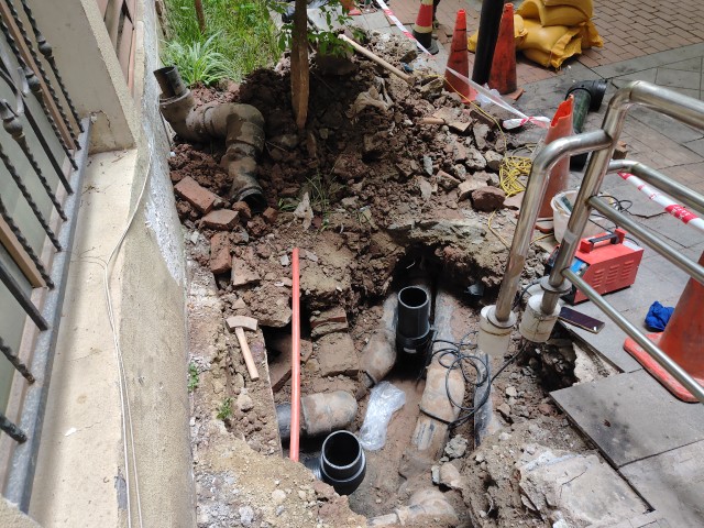 大柴旦行政委员会消防水管漏水探漏